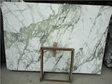 Calacatta Verde marmeren plaat